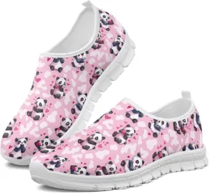 Women Training Sneaker Lightweight Running Shoes Casual Slip on Loafers Walking Shoes