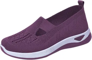 Women Walking Shoes Sock Sneakers Slip-On Breath Mens Tennis Shoes Sports Dressy Casual Shoes Black Sneakers Steel Toe Tennis Shoe Loafers Shoe