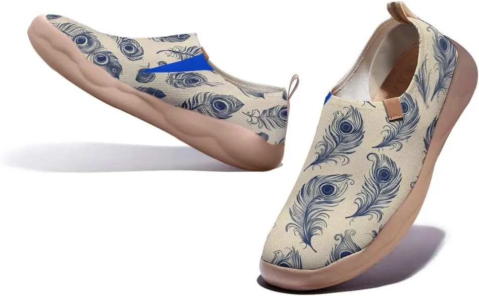 Women's Loafers Lightweight Slip-Ons Comfort Walking Flats Casual Art Painted Travel Shoes