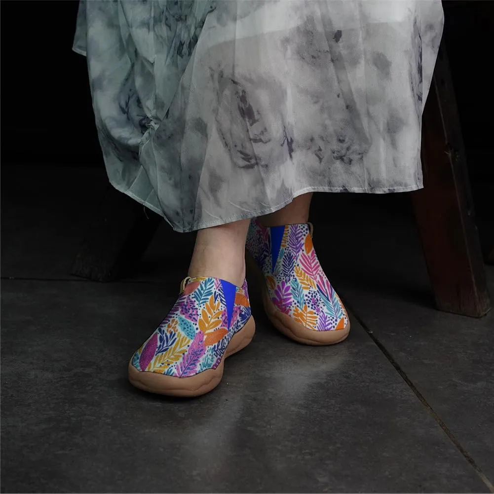 Women's Loafers Lightweight Slip-Ons Comfort Walking Flats Casual Art Painted Travel Shoes