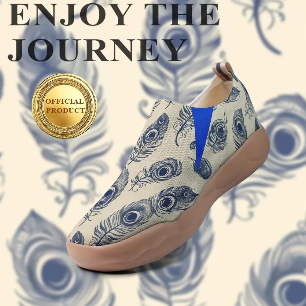 Women's Loafers Lightweight Slip-Ons Comfort Walking Flats Casual Art Painted Travel Shoes