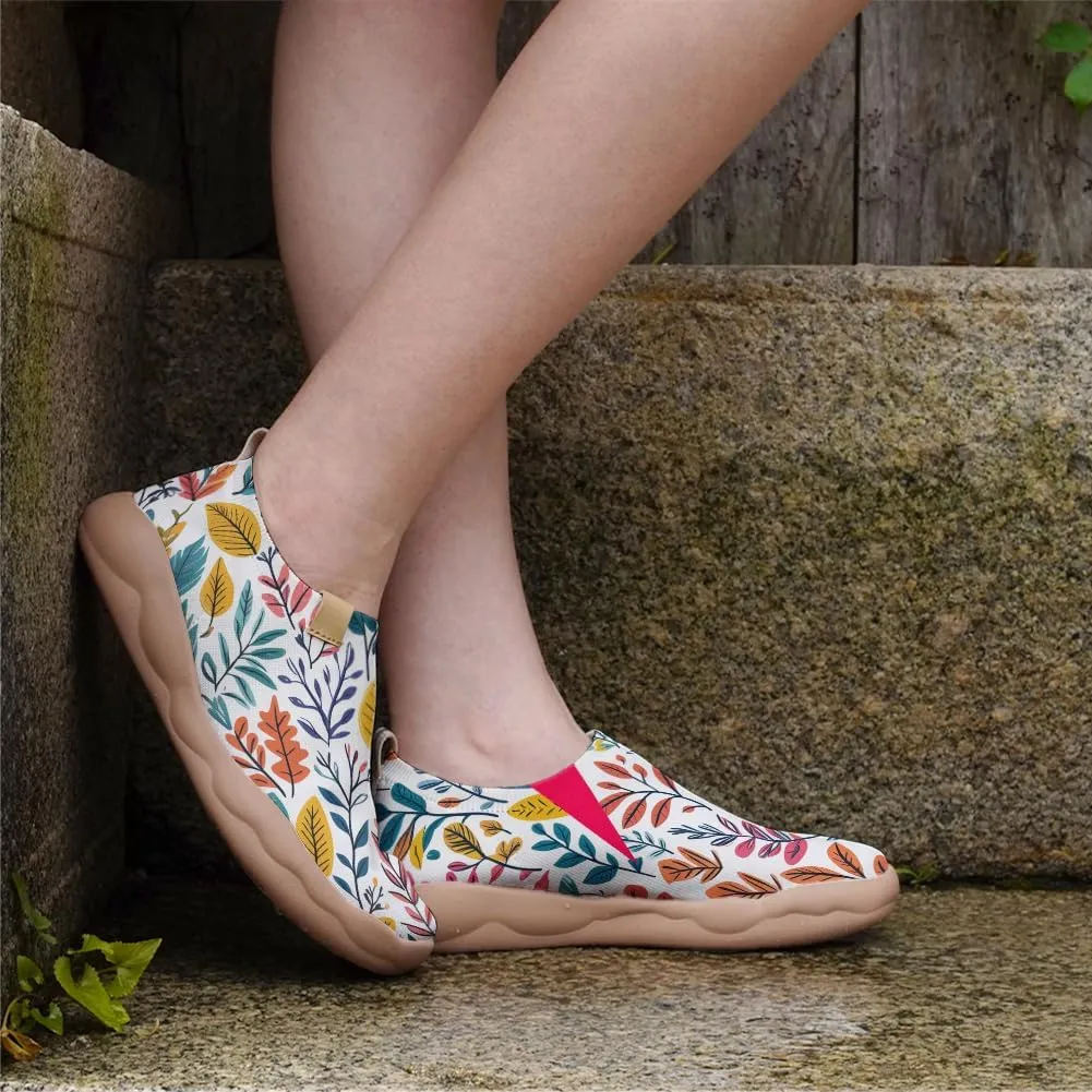 Women's Loafers Lightweight Slip-Ons Comfort Walking Flats Casual Art Painted Travel Shoes
