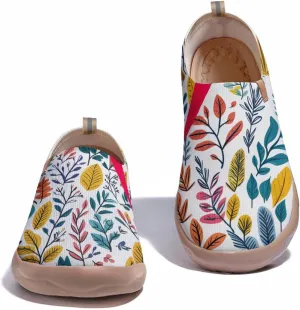 Women's Loafers Lightweight Slip-Ons Comfort Walking Flats Casual Art Painted Travel Shoes