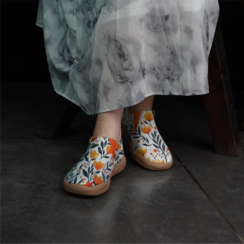 Women's Loafers Lightweight Slip-Ons Comfort Walking Flats Casual Art Painted Travel Shoes