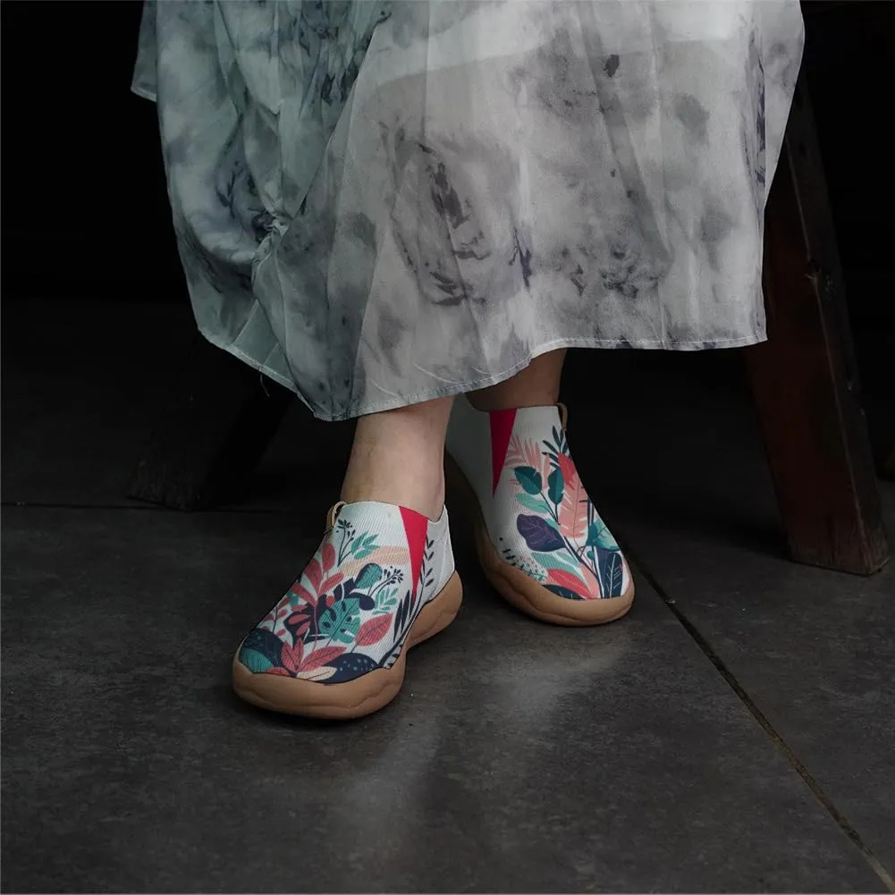Women's Loafers Lightweight Slip-Ons Comfort Walking Flats Casual Art Painted Travel Shoes