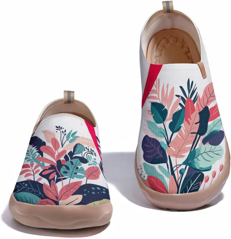 Women's Loafers Lightweight Slip-Ons Comfort Walking Flats Casual Art Painted Travel Shoes