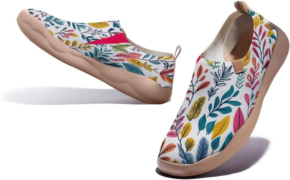 Women's Loafers Lightweight Slip-Ons Comfort Walking Flats Casual Art Painted Travel Shoes