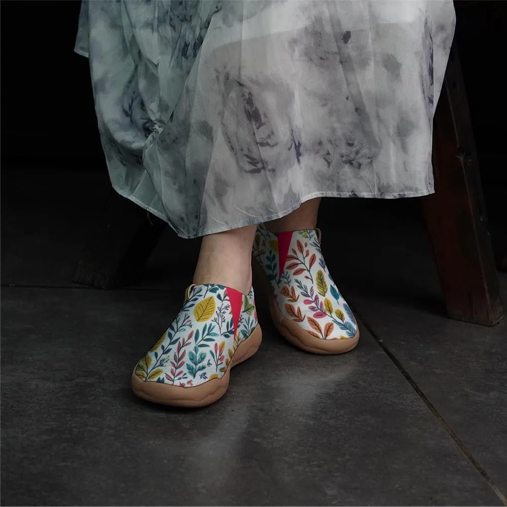 Women's Loafers Lightweight Slip-Ons Comfort Walking Flats Casual Art Painted Travel Shoes