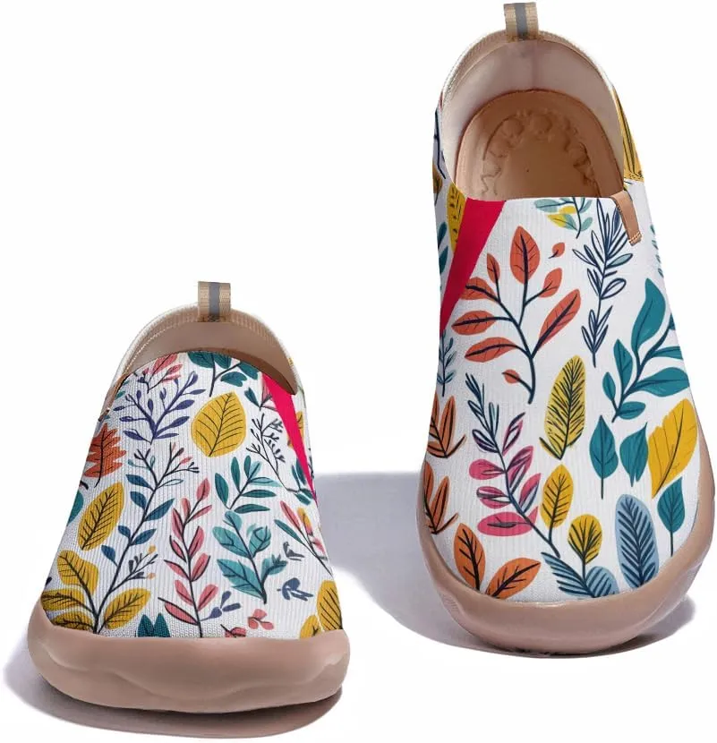 Women's Loafers Lightweight Slip-Ons Comfort Walking Flats Casual Art Painted Travel Shoes