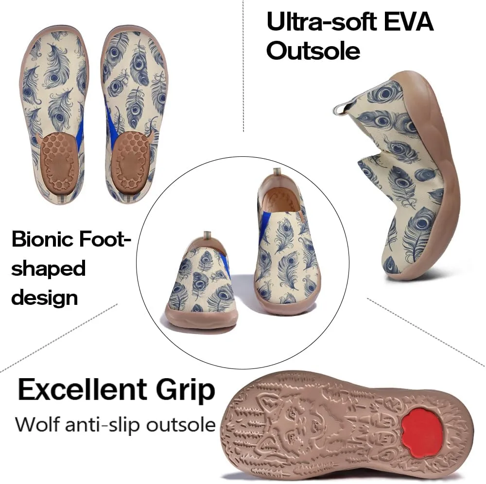 Women's Loafers Lightweight Slip-Ons Comfort Walking Flats Casual Art Painted Travel Shoes