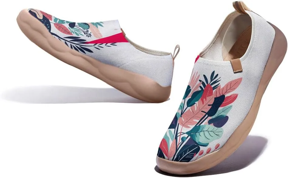 Women's Loafers Lightweight Slip-Ons Comfort Walking Flats Casual Art Painted Travel Shoes