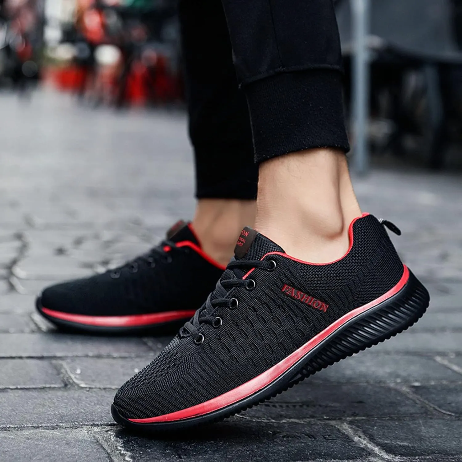 Womens Running Shoes Mesh Breathable Ladies Casual Shoes Fashion Sneakers Men's KnitFlex Breeze Mesh Sneakers Oxfords Lace Basketball Shoe Loafers Shoe