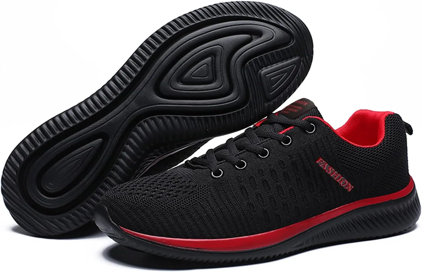 Womens Running Shoes Mesh Breathable Ladies Casual Shoes Fashion Sneakers Men's KnitFlex Breeze Mesh Sneakers Oxfords Lace Basketball Shoe Loafers Shoe