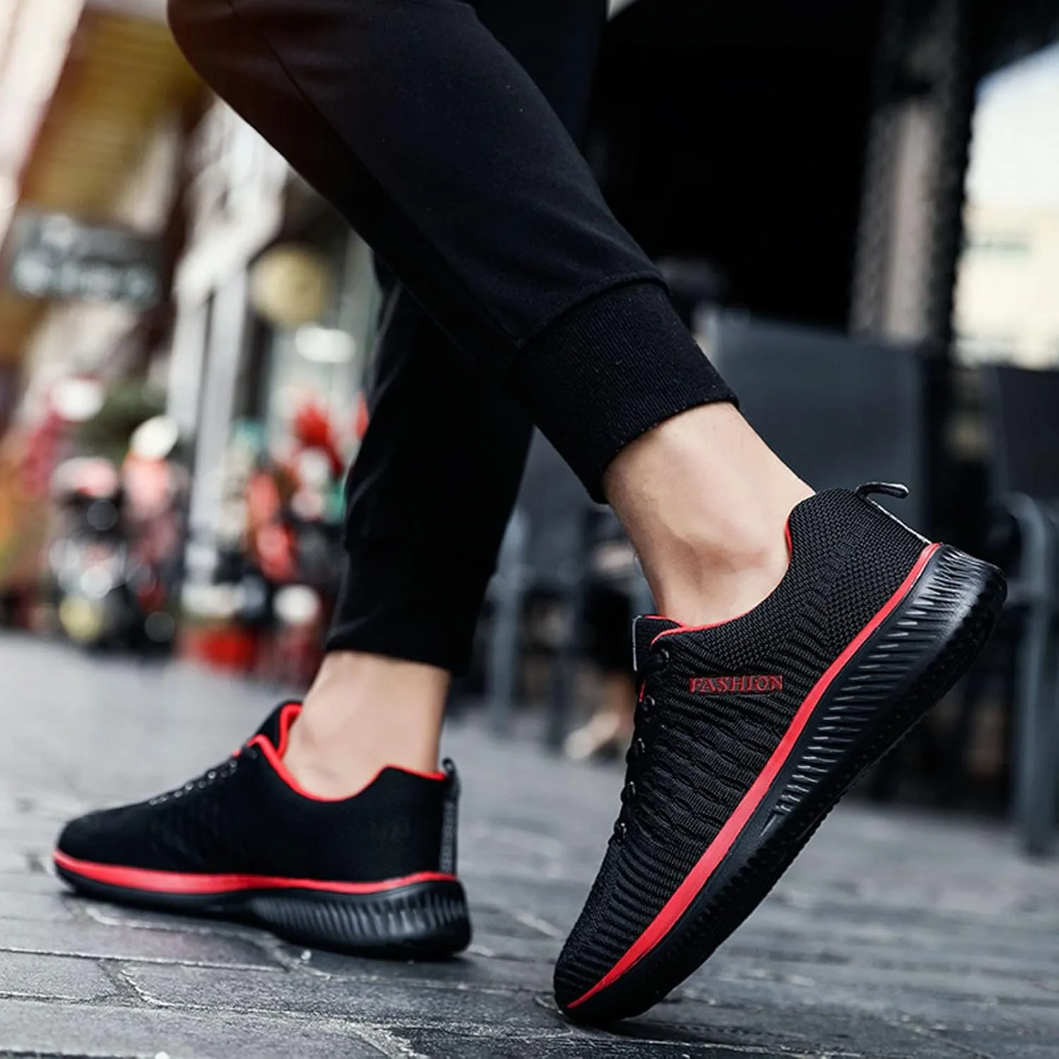 Womens Running Shoes Mesh Breathable Ladies Casual Shoes Fashion Sneakers Men's KnitFlex Breeze Mesh Sneakers Oxfords Lace Basketball Shoe Loafers Shoe