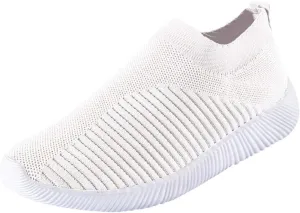 Womens Running Shoes Slip-on Walking Sneakers Slip On Shoes Women Lightweight Men's Casual Shoes Platform Sneakers Brown Tennis Shoe Loafers Shoe