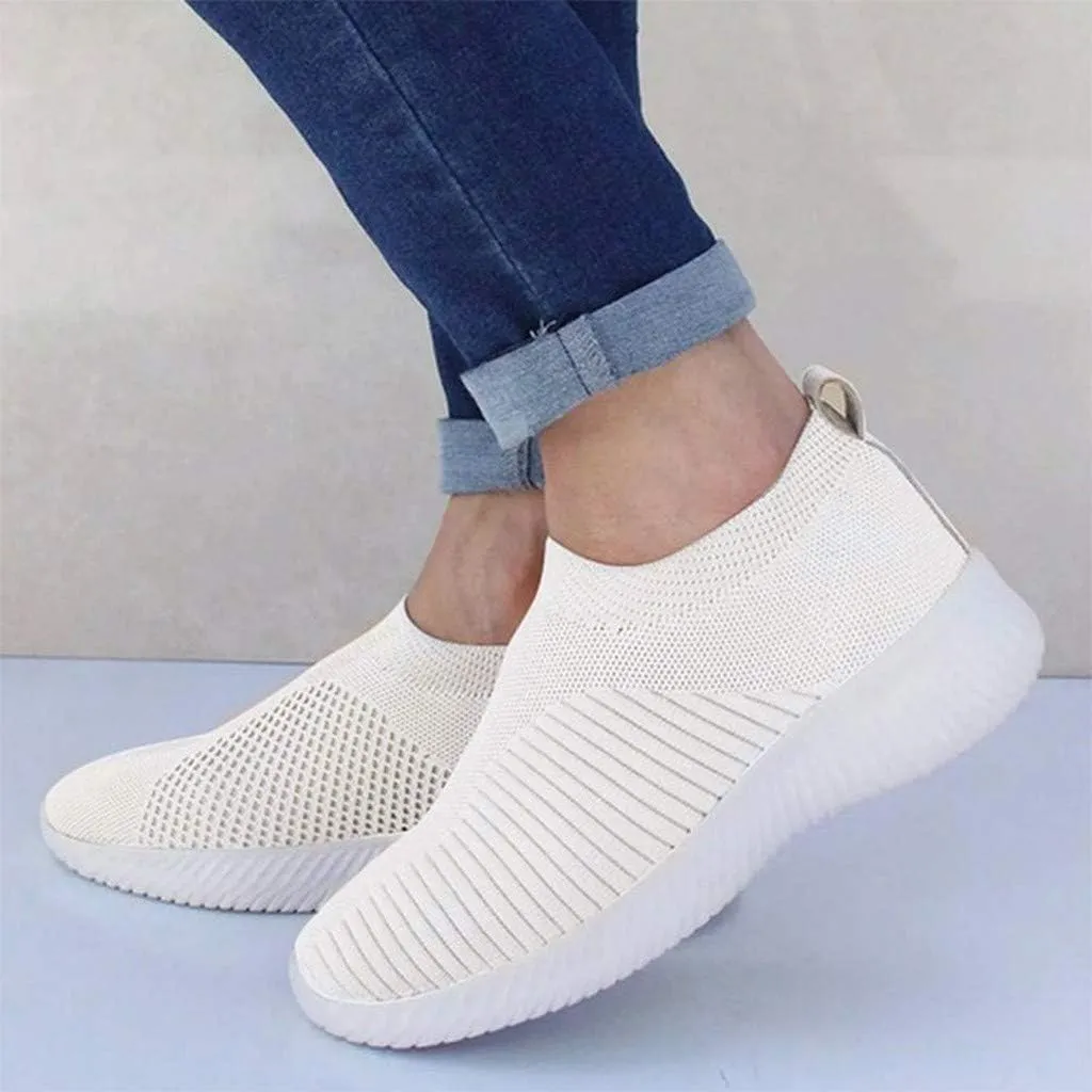 Womens Running Shoes Slip-on Walking Sneakers Slip On Shoes Women Lightweight Men's Casual Shoes Platform Sneakers Brown Tennis Shoe Loafers Shoe
