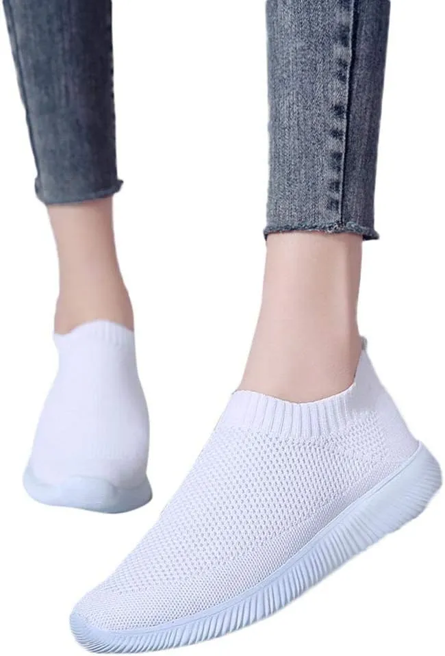 Women’s Slip-On Shoes Casual Lace-Free Walking Loafers Womens Tennis Shoes Boots Casual Black Shoes Shoes Sneakers Brown Tennis Shoe Loafers Casual Slip On