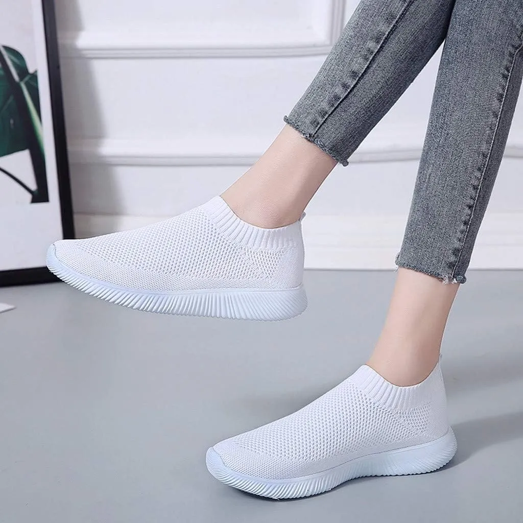 Women’s Slip-On Shoes Casual Lace-Free Walking Loafers Womens Tennis Shoes Boots Casual Black Shoes Shoes Sneakers Brown Tennis Shoe Loafers Casual Slip On
