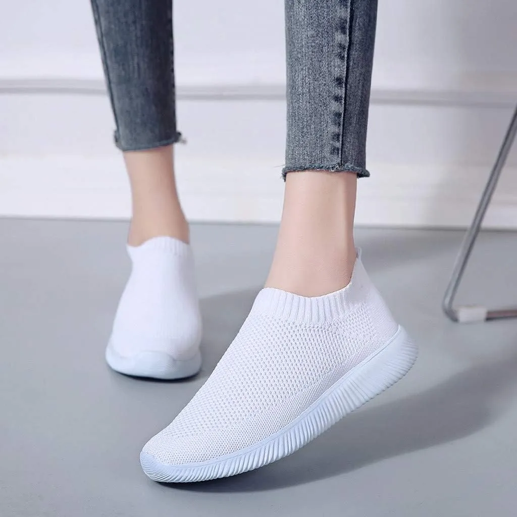 Women’s Slip-On Shoes Casual Lace-Free Walking Loafers Womens Tennis Shoes Boots Casual Black Shoes Shoes Sneakers Brown Tennis Shoe Loafers Casual Slip On