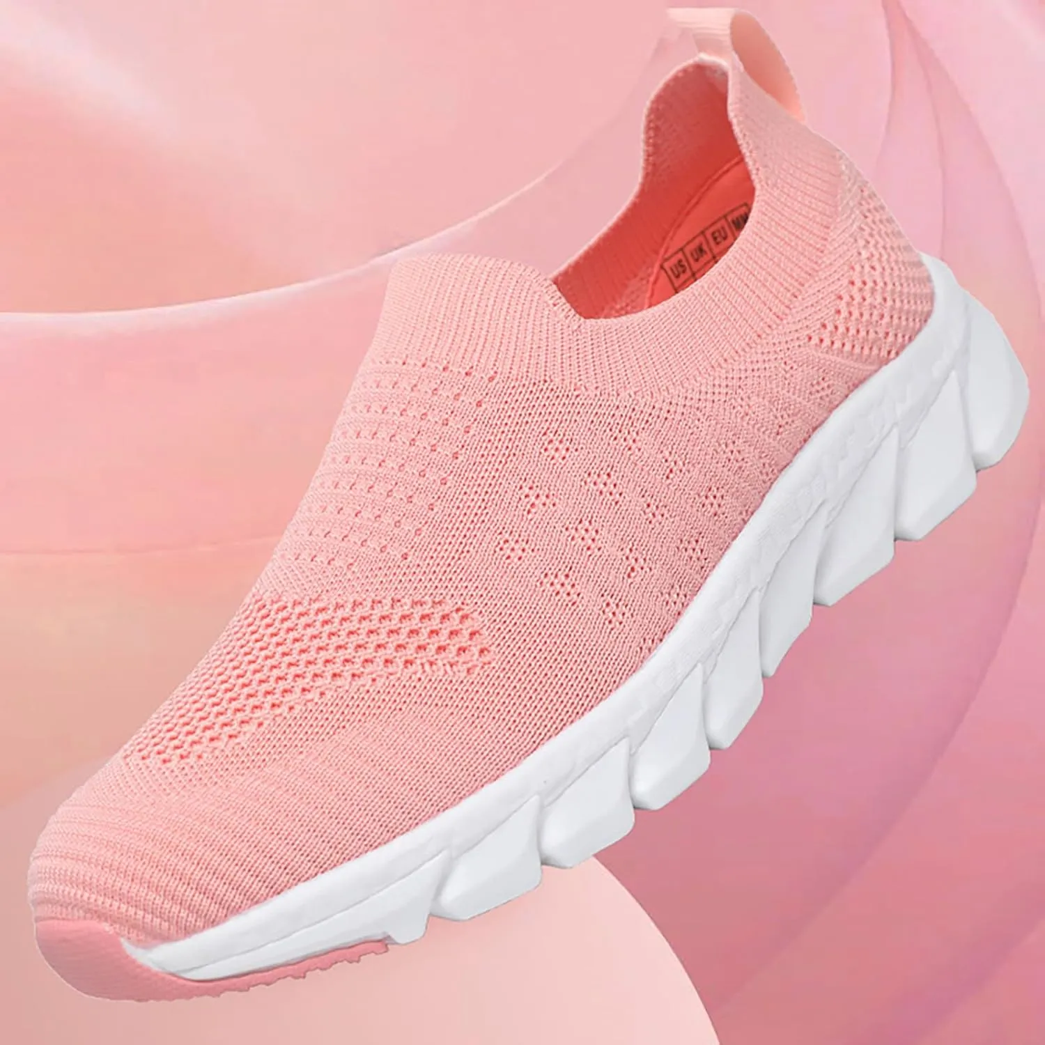 Womens Slip On Walking Shoes Lightweight Breathable Non Slip Mens Tennis Shoes Loafers Shoes Dressy Casual Fashion Sneakers Steel Toe Tennis Shoe Loafers Shoe