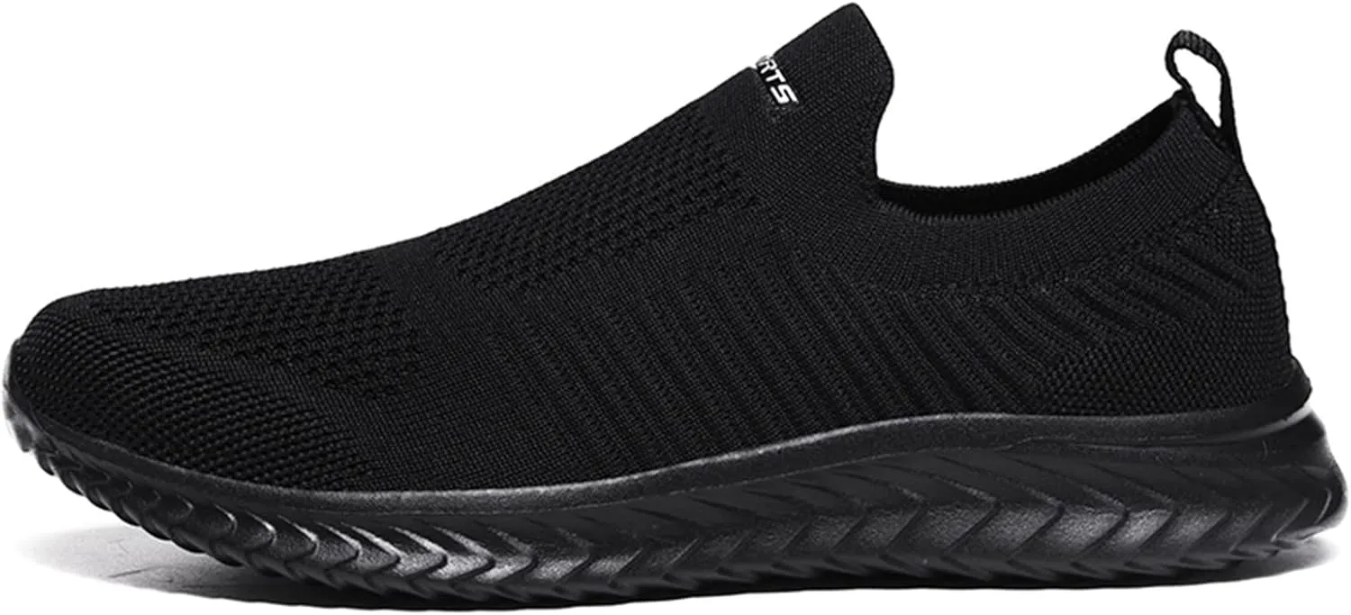 Womens Slip On Walking Shoes Non Slip Running Shoes Mens Dress Shoes Walking Casual Shoes for Fall Waterproof Sneakers White Tennis Shoe Loafers Shoe