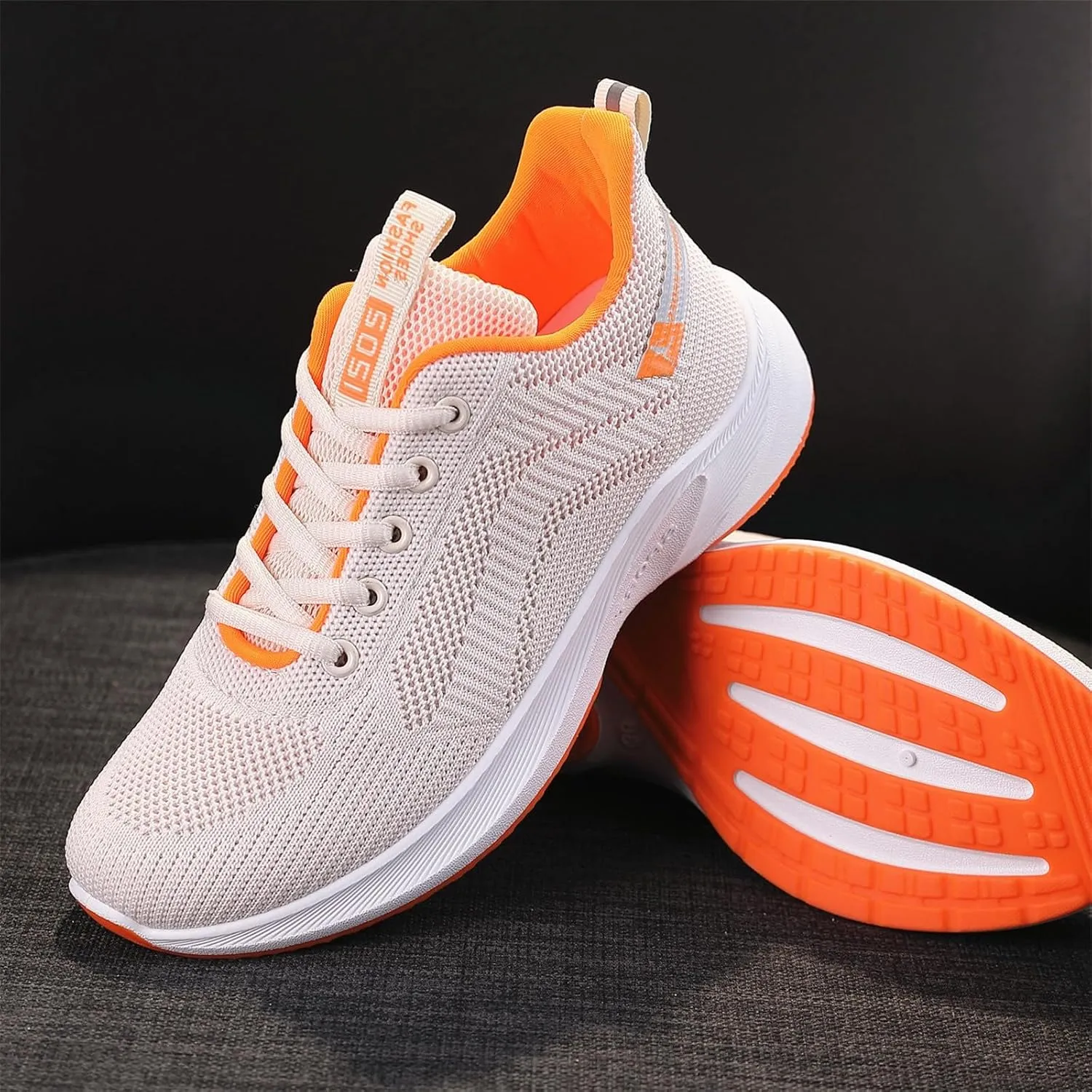 Women's Sports Trainers, Mesh Orthopedic Breathable Lightweight Running Shoes Ladies Summer Comfortable Sneakers