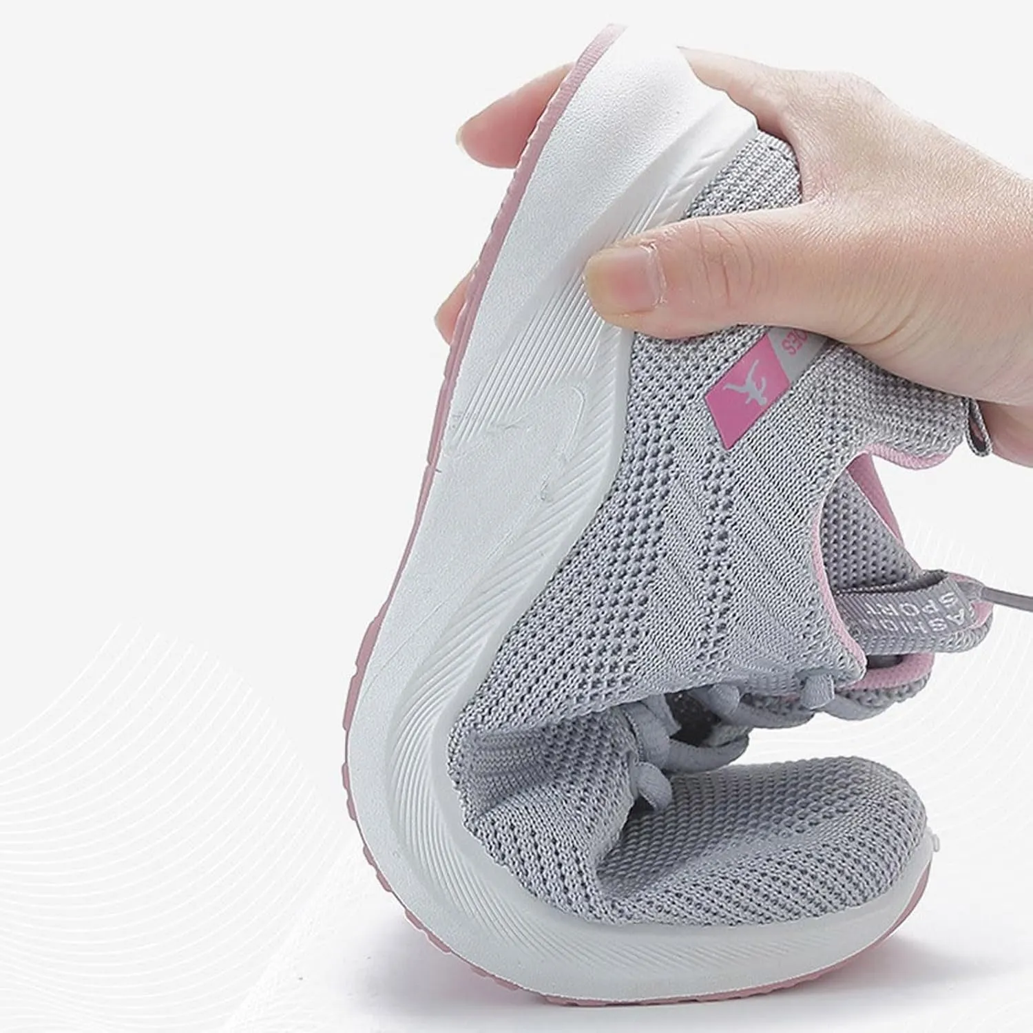 Women's Sports Trainers, Mesh Orthopedic Breathable Lightweight Running Shoes Ladies Summer Comfortable Sneakers
