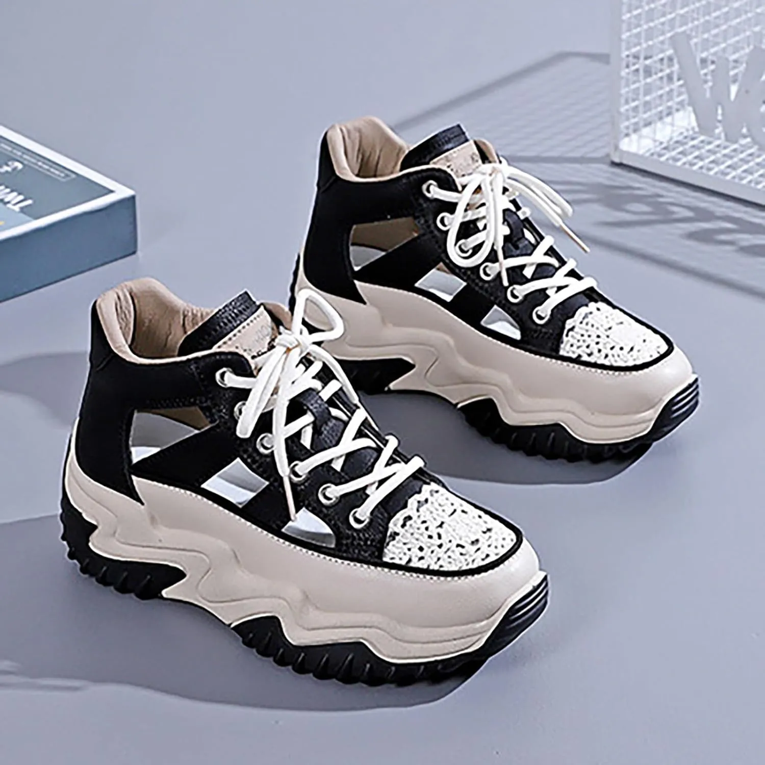 Womens Tennis Shoes Boots Women's Shoes Casual Casual Sneakers Women's Walking Lightweight Tennis Fashion Red Tennis Shoe Loafers Casual Slip On