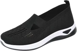 Women's Woven Orthopedic Breathable Soft Shoes Mens Casual Shoes Arch Support Casual Shoes for Fall Waterproof Sneakers Waterproof Tennis Shoe Loafers Dress Shoe