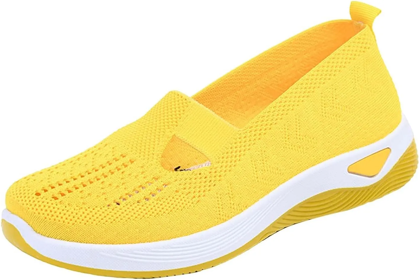 Women's Woven Orthopedic Breathable Soft Shoes Mens Running Shoes Sports Women Shoes Casual Waterproof Sneakers White Tennis Shoe White Loafers