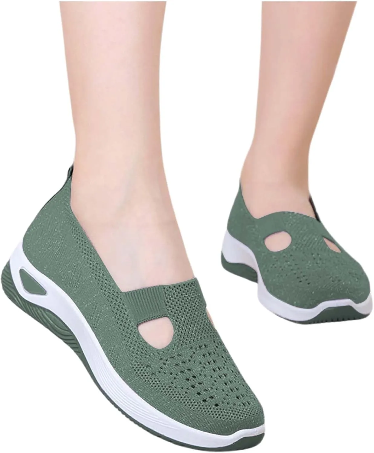 Women's Woven Orthopedic Breathable Soft Sole Non Slip Work Shoes Women Walking Men Casual Shoes Women Shoes Sneakers Black Tennis Shoe Loafers Shoe