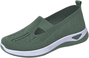 Women's Woven Orthopedic Breathable Soft Sole Non Slip Work Shoes Women Walking Men Casual Shoes Women Shoes Sneakers Black Tennis Shoe Loafers Shoe